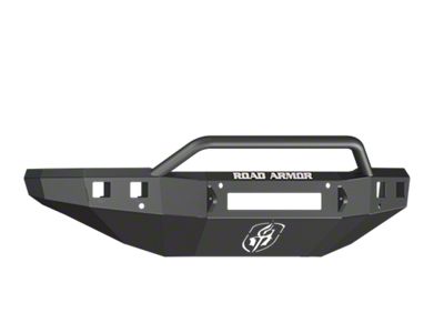 Road Armor Stealth Non-Winch Front Bumper with Pre-Runner Guard; Textured Black (15-19 Silverado 2500 HD)