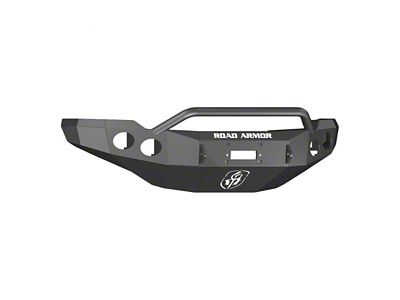 Road Armor Stealth Winch Front Bumper with Pre-Runner Guard; Textured Black (11-14 Silverado 2500 HD)