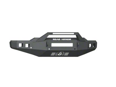 Road Armor Stealth Non-Winch Front Bumper with Sheetmetal Pre-Runner Guard; Textured Black (20-23 Silverado 3500 HD)