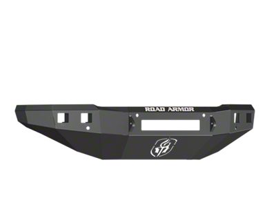 Road Armor Stealth Non-Winch Front Bumper; Textured Black (15-19 Silverado 3500 HD)
