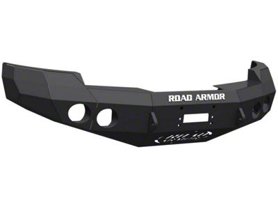 Road Armor Stealth Winch Front Bumper; Textured Black (07-10 Silverado 3500 HD)