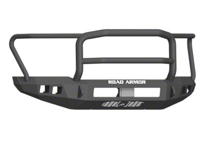 Road Armor Stealth Front Bumper with Lonestar Guard; Satin Black (17-20 F-150 Raptor)