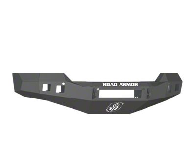 Road Armor Stealth Non-Winch Front Bumper; Satin Black (16-18 Silverado 1500)