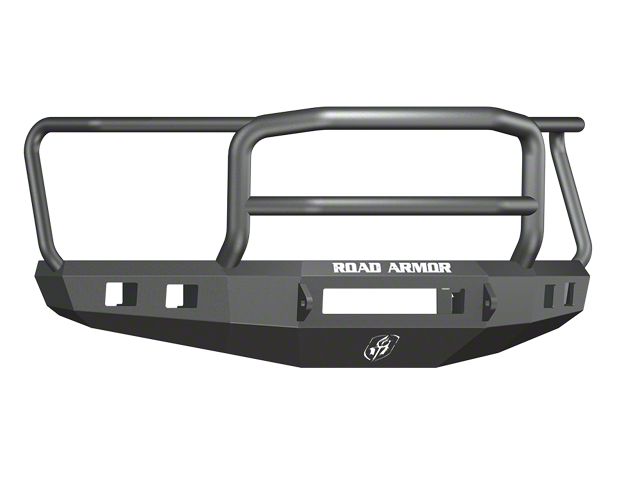 Road Armor Stealth Non-Winch Front Bumper with Lonestar Guard; Satin Black (15-17 F-150, Excluding Raptor)