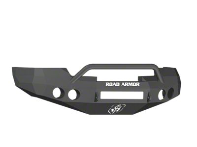 Road Armor Stealth Non-Winch Front Bumper with Pre-Runner Guard; Satin Black (07-13 Silverado 1500)