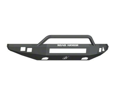 Road Armor Stealth Non-Winch Front Bumper with Pre-Runner Guard; Satin Black (10-14 F-150 Raptor)