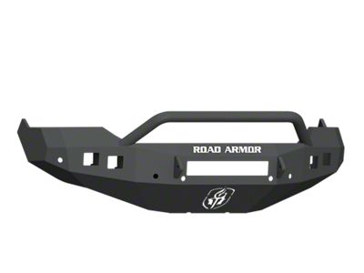 Road Armor Stealth Non-Winch Front Bumper with Pre-Runner Guard; Satin Black (13-18 RAM 1500, Excluding Rebel)