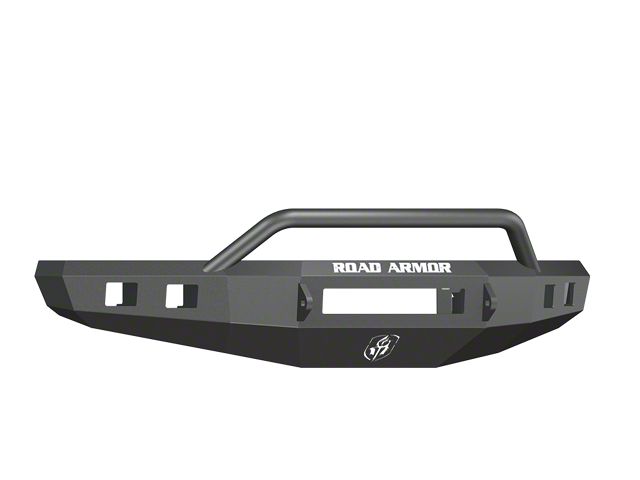 Road Armor Stealth Non-Winch Front Bumper with Pre-Runner Guard; Satin Black (15-17 F-150, Excluding Raptor)