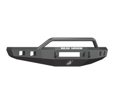 Road Armor Stealth Non-Winch Front Bumper with Pre-Runner Guard; Satin Black (15-17 F-150, Excluding Raptor)