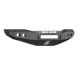 Road Armor Stealth Non-Winch Front Bumper with Square Light Mounts; Satin Black (06-08 RAM 1500)