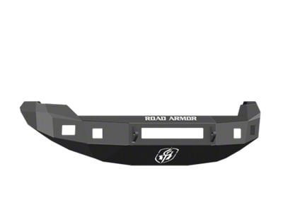 Road Armor Stealth Non-Winch Front Bumper with Square Light Mounts; Satin Black (09-14 F-150, Excluding Raptor)