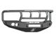 Road Armor Stealth Non-Winch Front Bumper with Titan II Guard and Round Light Mounts; Satin Black (06-08 RAM 1500)