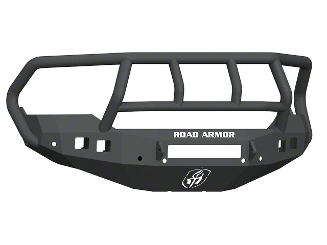 Road Armor Stealth Non-Winch Front Bumper with Titan II Guard; Satin Black (13-18 RAM 1500, Excluding Rebel)