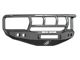 Road Armor Stealth Non-Winch Front Bumper with Titan II Guard and Square Light Mounts; Satin Black (06-08 RAM 1500)