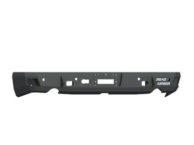 Road Armor Stealth Rear Bumper; Satin Black (09-18 RAM 1500 w/ Factory Dual Exhaust)