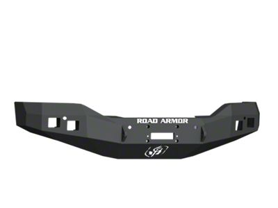 Road Armor Stealth Winch Front Bumper; Satin Black (16-18 Sierra 1500)