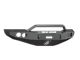 Road Armor Stealth Winch Front Bumper with Pre-Runner Guard and Round Light Mounts; Satin Black (06-08 RAM 1500)