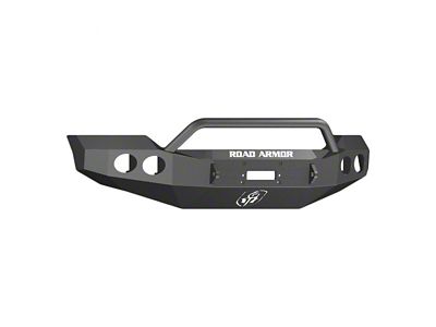 Road Armor Stealth Winch Front Bumper with Pre-Runner Guard; Textured Black (11-16 F-250 Super Duty)