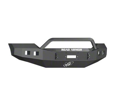 Road Armor Stealth Winch Front Bumper with Pre-Runner Guard; Textured Black (11-16 F-250 Super Duty)