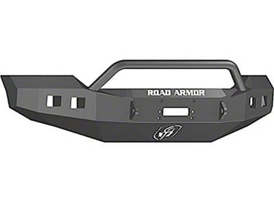 Road Armor Stealth Winch Front Bumper with Pre-Runner Guard; Textured Black (11-16 F-250 Super Duty)