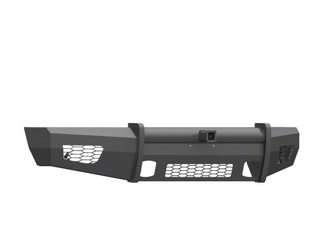 Road Armor Vaquero Series Front Bumper with Receiver Hitch; Satin Black (15-17 F-150, Excluding Raptor)
