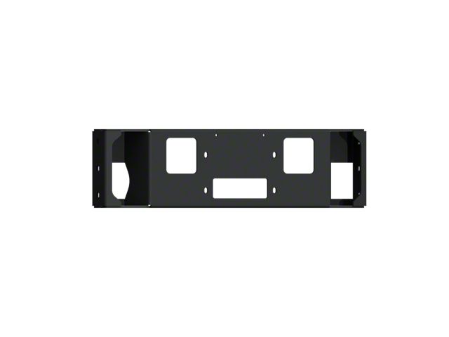 Road Armor Winch Plate for Vaquero Series Front Bumper; Satin Black (15-17 F-150, Excluding Raptor)