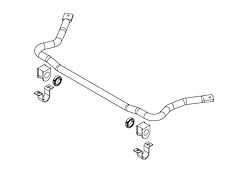Roadmaster 1-1/2-Inch Front Sway Bar Kit (11-26 4WD F-250 Super Duty)