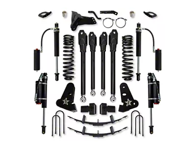 Rock Krawler 3.50-Inch X-Factor Series Suspension Lift Kit with 2.625-Inch Fast CD Adjustable Shocks (17-22 4WD 6.2L, 7.3L F-250 Super Duty)