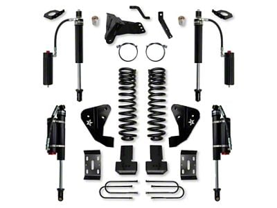 Rock Krawler 4-Inch Adventure Series Suspension Lift Kit with 2.625-Inch Fast CD Adjustable Shocks (11-16 4WD 6.7L Powerstroke F-250 Super Duty)