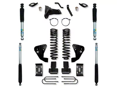 Rock Krawler 4-Inch Adventure Series Suspension Lift Kit with Bilstein 5100 Shocks (11-16 4WD 6.7L Powerstroke F-250 Super Duty)
