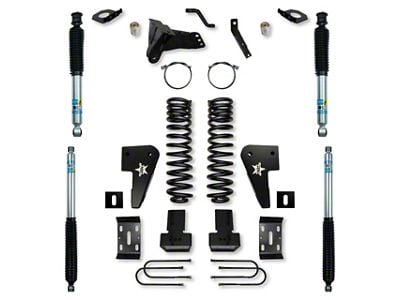 Rock Krawler 4-Inch Adventure Series Suspension Lift Kit with Bilstein 5100 Shocks (23-26 4WD 6.8L, 7.3L F-250 Super Duty)