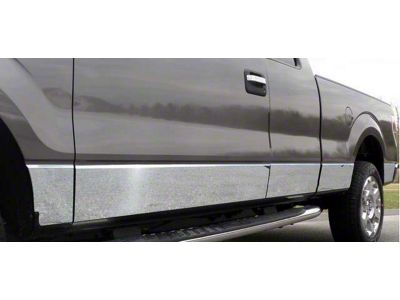 Rocker Panel Trim; Stainless Steel (97-03 F-150 Styleside)