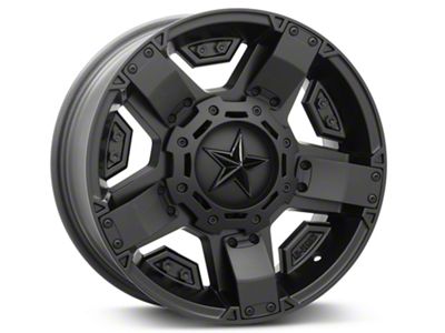 XD Rockstar II Satin Black 6-Lug Wheel; 17x8; 10mm Offset (07-14 Tahoe)