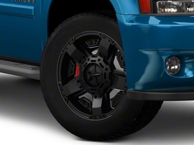 XD Rockstar II Satin Black 6-Lug Wheel; 20x9; 18mm Offset (07-14 Tahoe)