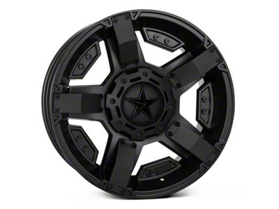 XD Rockstar II Satin Black 6-Lug Wheel; 20x9; 18mm Offset (07-14 Yukon)