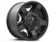 XD Rockstar II Satin Black 6-Lug Wheel; 17x8; 10mm Offset (15-20 Tahoe)
