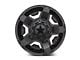 XD Rockstar II Satin Black 6-Lug Wheel; 20x9; 18mm Offset (99-06 Sierra 1500)
