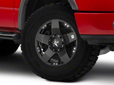 XD Rockstar Matte Black 6-Lug Wheel; 20x8.5; 35mm Offset (04-08 F-150)