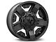XD Rockstar II Satin Black 6-Lug Wheel; 17x8; 35mm Offset (04-08 F-150)