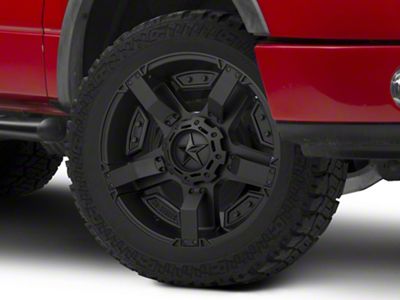 XD Rockstar II Satin Black 6-Lug Wheel; 22x9.5; 35mm Offset (04-08 F-150)