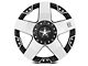 XD Rockstar Black Machined 6-Lug Wheel; 20x8.5; 10mm Offset (09-14 F-150)