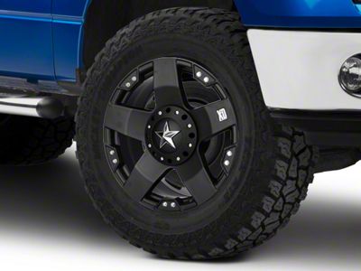 XD Rockstar Matte Black 6-Lug Wheel; 20x8.5; 10mm Offset (09-14 F-150)