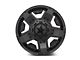 XD Rockstar II Satin Black 6-Lug Wheel; 17x8; 35mm Offset (09-14 F-150)