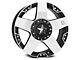 XD Rockstar Black Machined 6-Lug Wheel; 20x8.5; 10mm Offset (15-20 F-150)