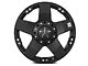 XD Rockstar Matte Black 6-Lug Wheel; 20x8.5; 10mm Offset (15-20 F-150)