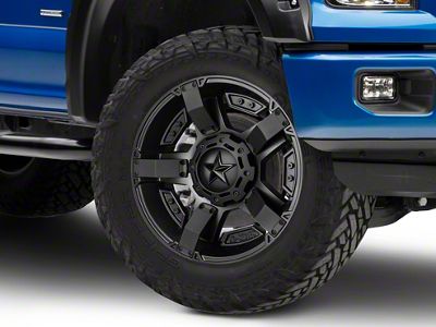 XD Rockstar II Satin Black 6-Lug Wheel; 20x9; 0mm Offset (15-20 F-150)