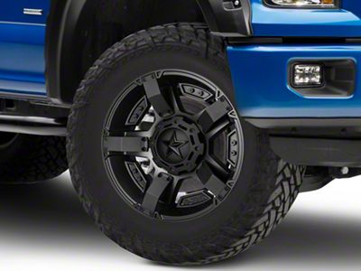 XD Rockstar II Satin Black 6-Lug Wheel; 20x9; -12mm Offset (15-20 F-150)