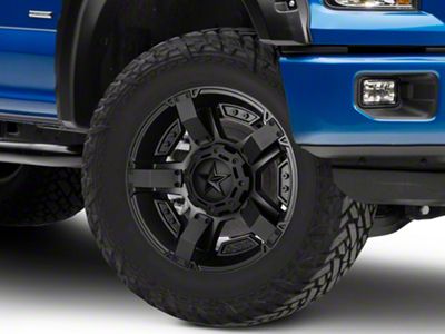 XD Rockstar II Satin Black 6-Lug Wheel; 20x9; 18mm Offset (15-20 F-150)