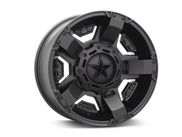 XD Rockstar II Satin Black 6-Lug Wheel; 20x9; 18mm Offset (19-24 Sierra 1500)