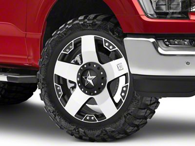 XD Rockstar Black Machined 6-Lug Wheel; 20x8.5; 10mm Offset (21-24 F-150)